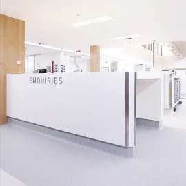 Victoria  Easy to maintain homogeneous flooring