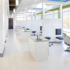 No.4  Commercial composite & multi-layered colors heterogeneous flooring