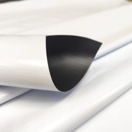 50m/80m High light blocking black flex banner